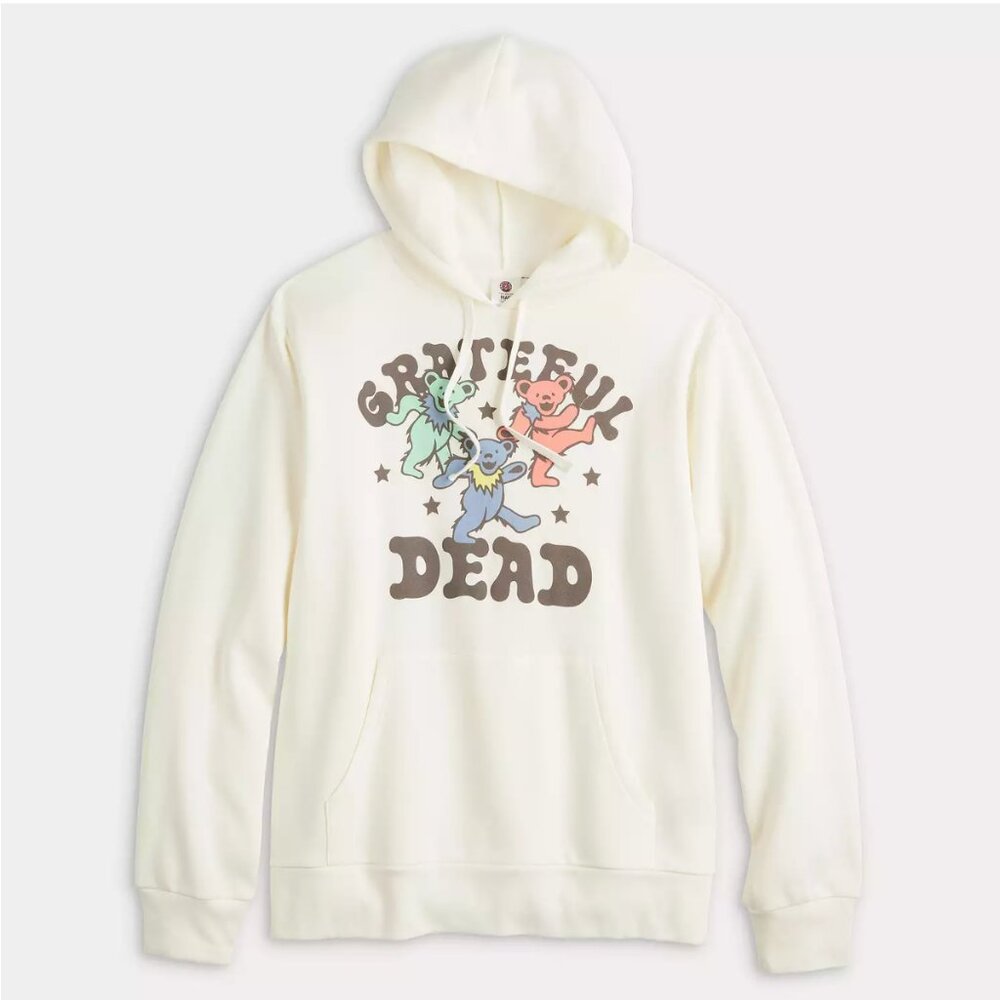 Men's Grateful Dead Stars Graphic Hoodie Size Small NWT